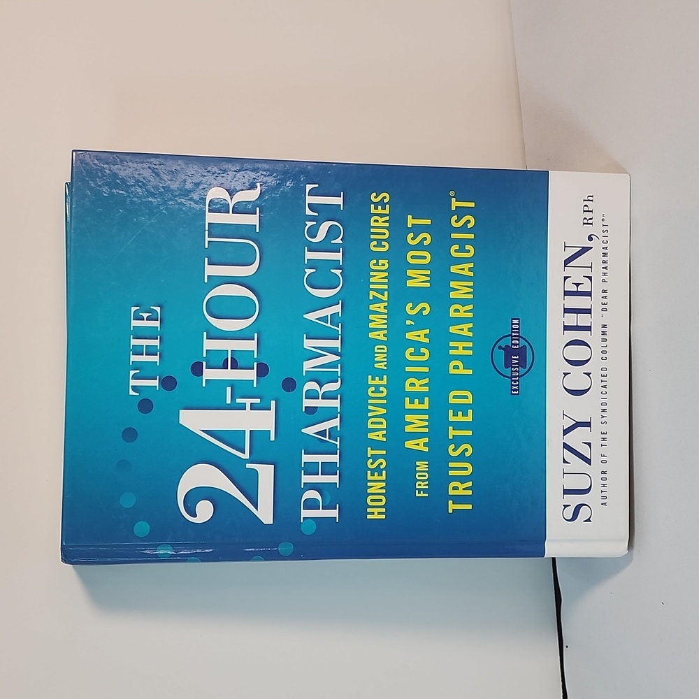The 24 Hour Pharmacist Book Exclusive Edition by Suzy Cohen RPh